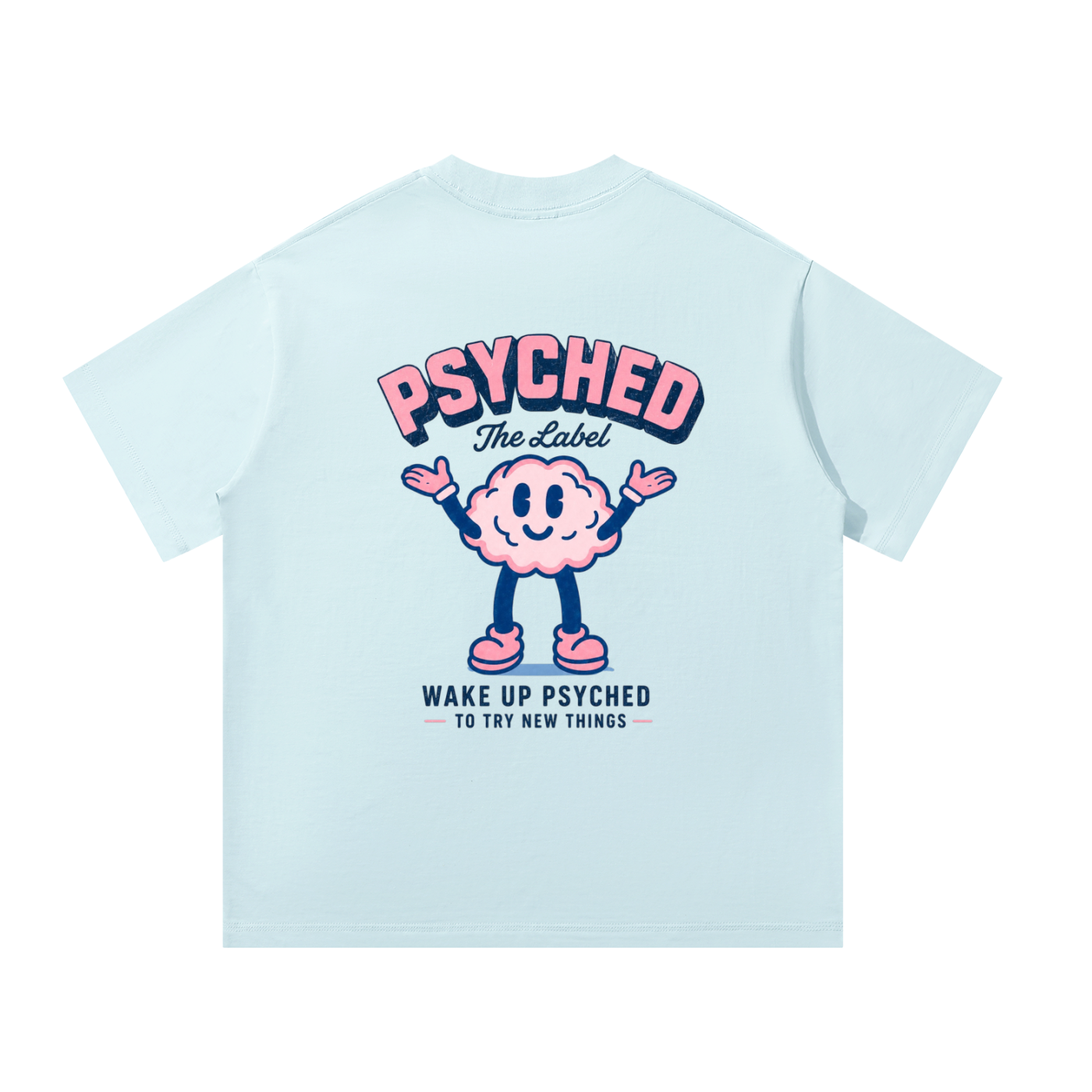 tshirt,positive,tee,shirt,comfy,basics,bizzy,mascot