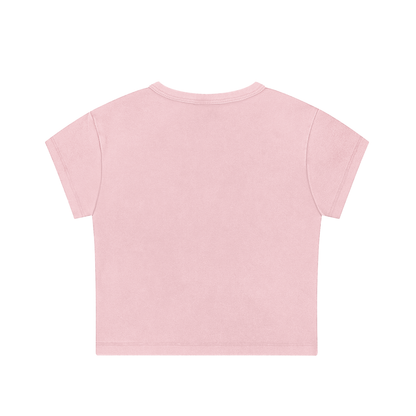 Psyched Pink Baby Tee